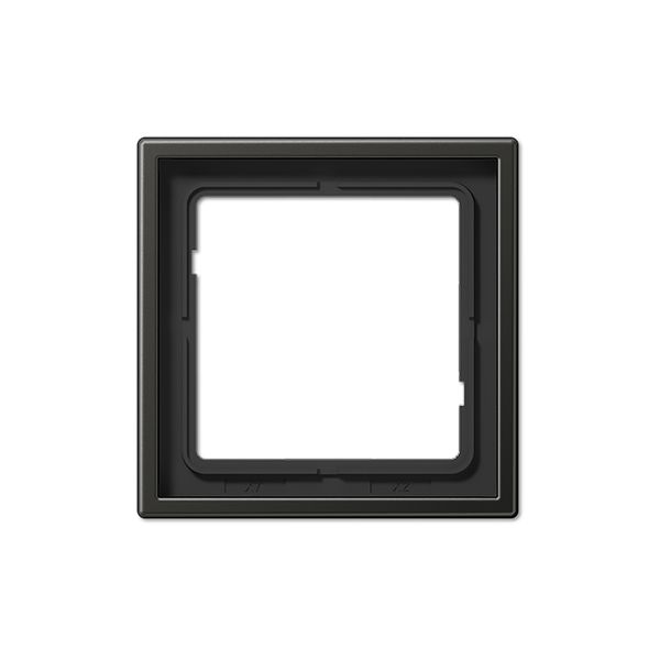 Cover frame 1-gang, 81 mm, anthracite image 6