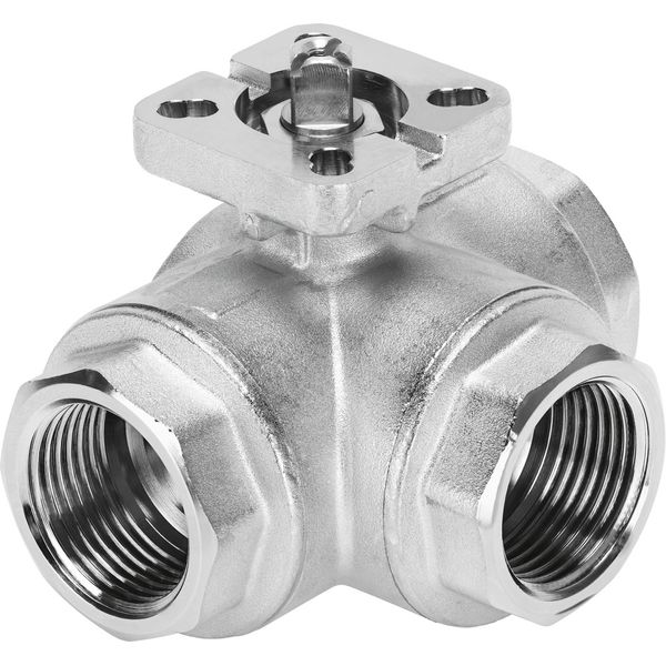 VZBM-3/8-RP-40-F-3L-F03-B2B3 Ball valve image 1