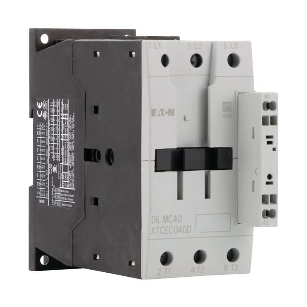 Contactor, 3 pole, 380 V 400 V 18.5 kW, 230 V 50/60 Hz, AC operation, Spring-loaded terminals image 7