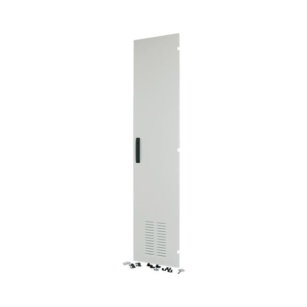 Cable area door, ventilated, IP42, MCC, right, HxW=2000x425mm, grey image 3