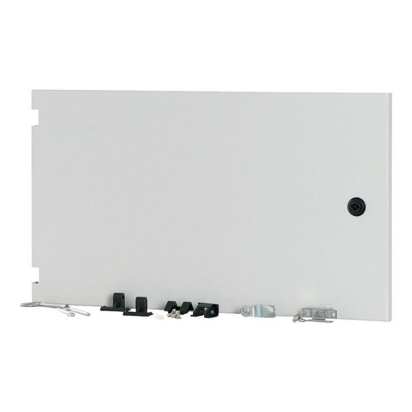 Section wide door, closed, HxW=350x600mm, IP55, grey image 6