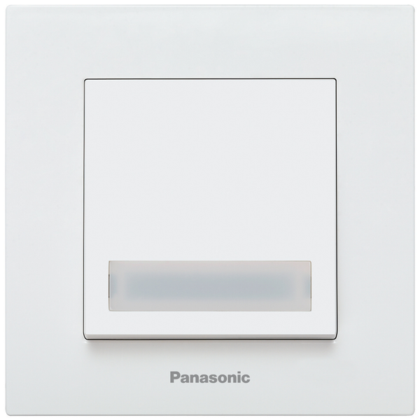 Karre Plus White Illuminated Labeled Buzzer Switch image 1