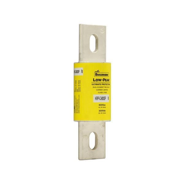 Eaton Bussmann Series KRP-C Fuse, Current-limiting, Time-delay, 600 Vac, 300 Vdc, 700A, 300 kAIC at 600 Vac, 100 kA at 300 kAIC Vdc, Class L, Bolted blade end X bolted blade end, 1700, 2.5, Inch, Non Indicating, 4 S at 500% image 5