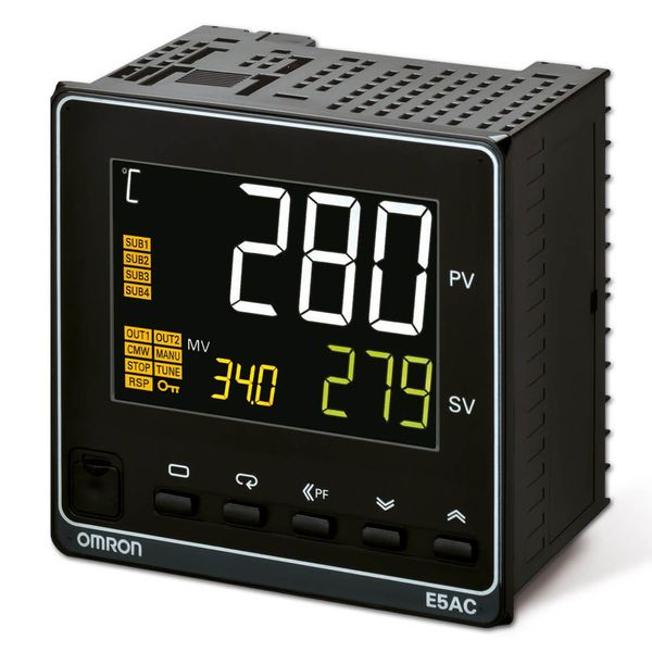 Temp. controller; 1/4 DIN (96x96 mm); t/c & Pt100 & analog;4 alarms; 1 image 2