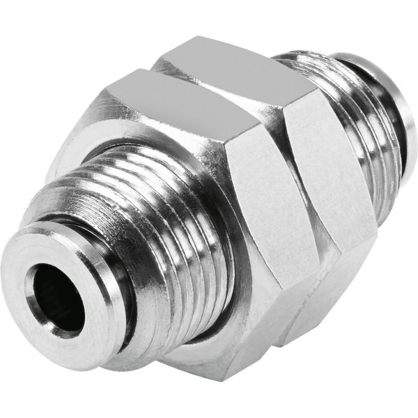 NPQH-H-Q4-E-P10 Push-in bulkhead connector image 1