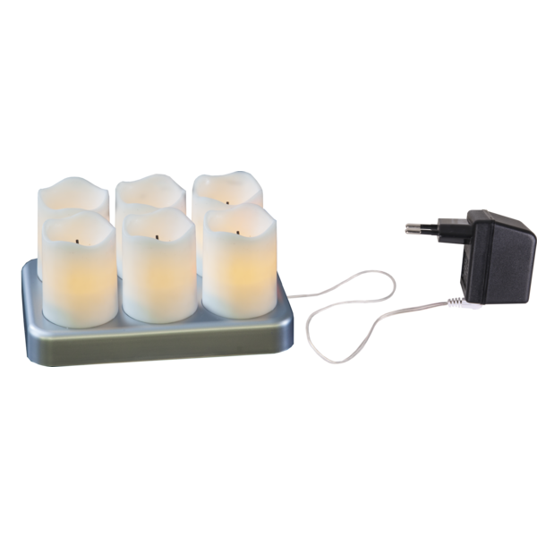 LED Candle 6 Pack Chargeme image 1