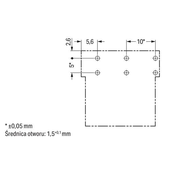 Socket for PCBs angled 3-pole black image 6