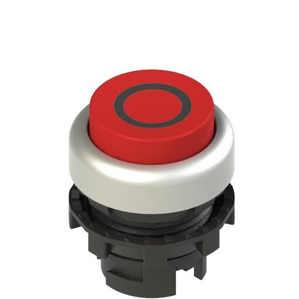 Red protruding luminous button with brand E2 1PL2S329L1 image 1