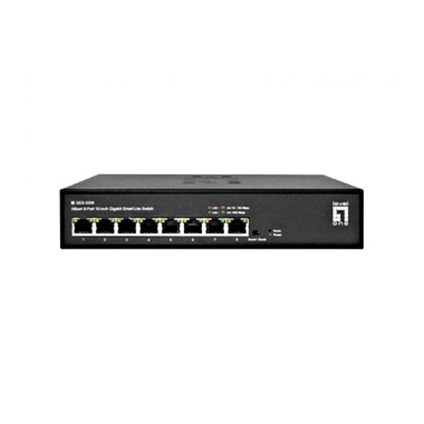 Switch Smart Lite 8xRJ45 10/100/1000, 10" image 1