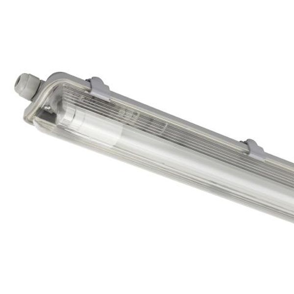 LED TL Luminaire with Tube - 1x9W 60cm 1080lm 4000K IP65 image 1