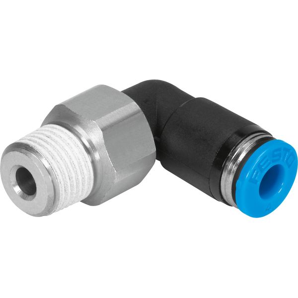 QSRL-1/4-6 Push-in L-fitting, rotatable image 1