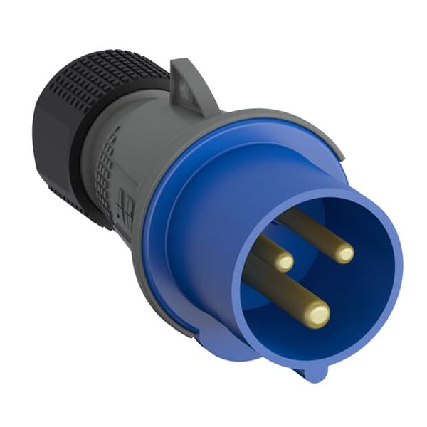 Industrial Plugs, 2P+E, 6 hour, Blue, IP44, 16A, 200 ... 250V, UL/CSA approved and CE compliant image 1