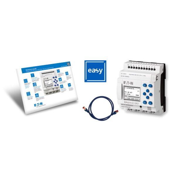 Starter package consisting of EASY-E4-UC-12RC1, patch cable and software license for easySoft image 1