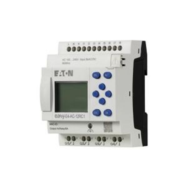 Control relays easyE4 with display (expandable, Ethernet), 100 - 240 V AC, 110 - 220 V DC (cULus: 100 - 110 V DC), Inputs Digital: 8, screw terminal image 13