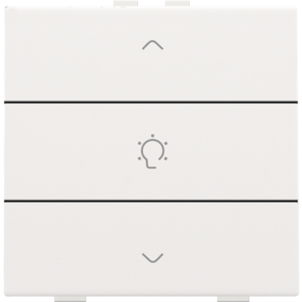 Single dimming control for Niko Home Control, white coated image 1