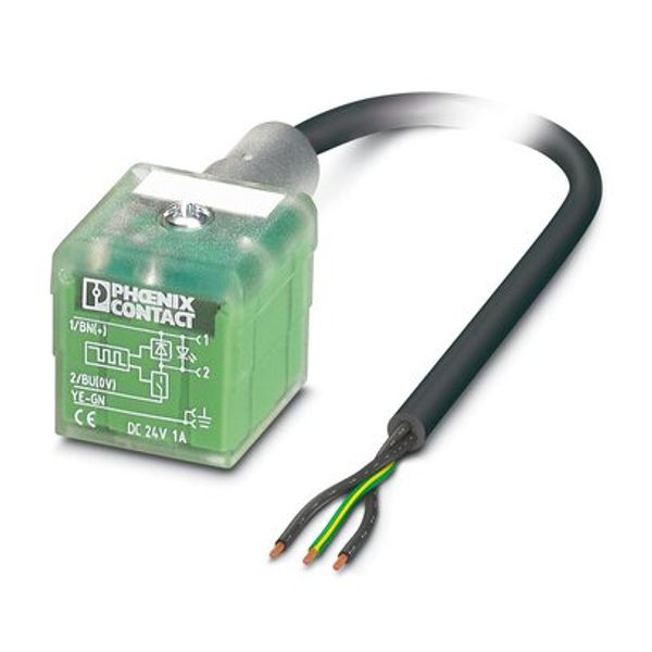 SAC-3P- 1,5-PUR/A-1L-R-ES - Sensor/actuator cable image 1