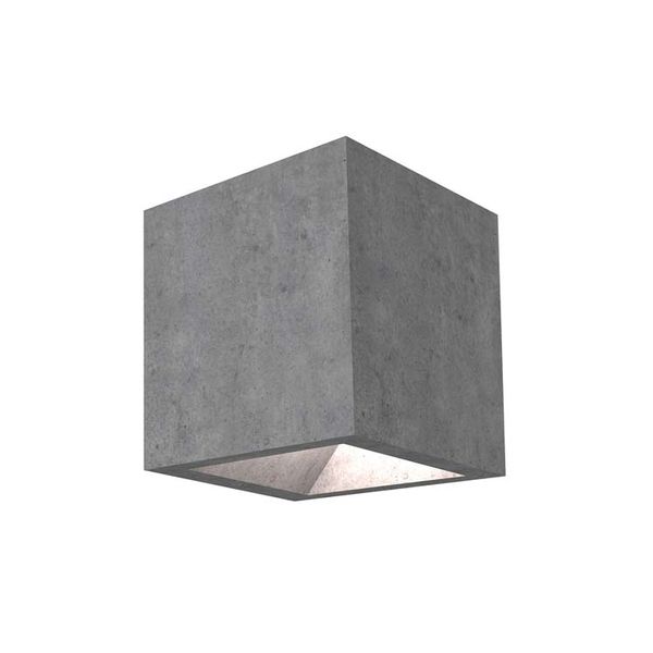 Wall fixture IP66 Simenti LED 9.3W LED warm-white 3000K ON-OFF Cement 365lm image 1