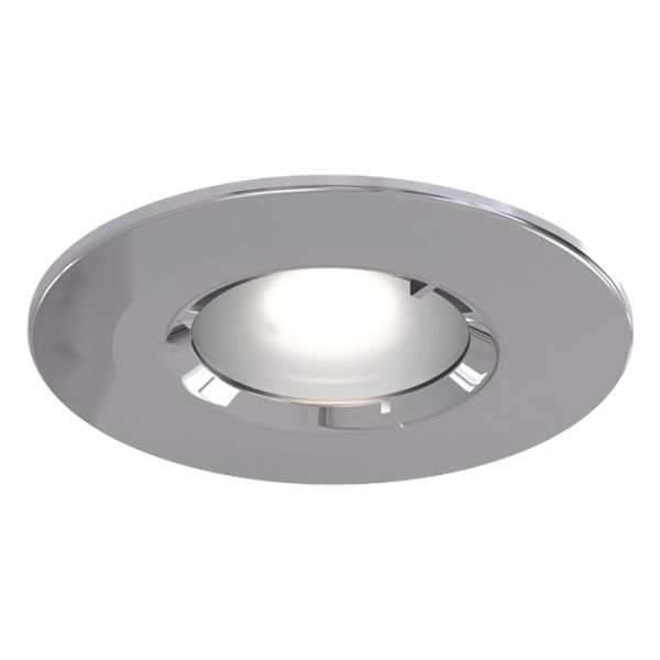 Edge GU10 IP65 Fire Rated Downlight Chrome image 2