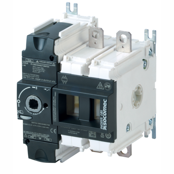 Load break switch body 1000Vdc 160A 2P image 2