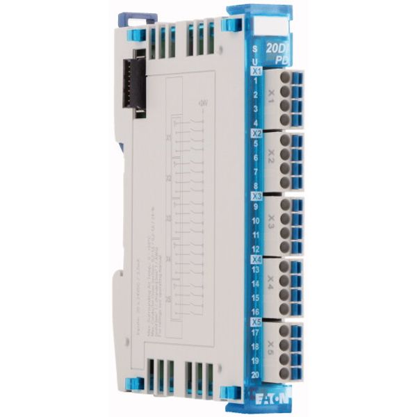 Digital input module, 20 digital inputs 24 V DC each, pulse-switching, 5.0 ms image 6