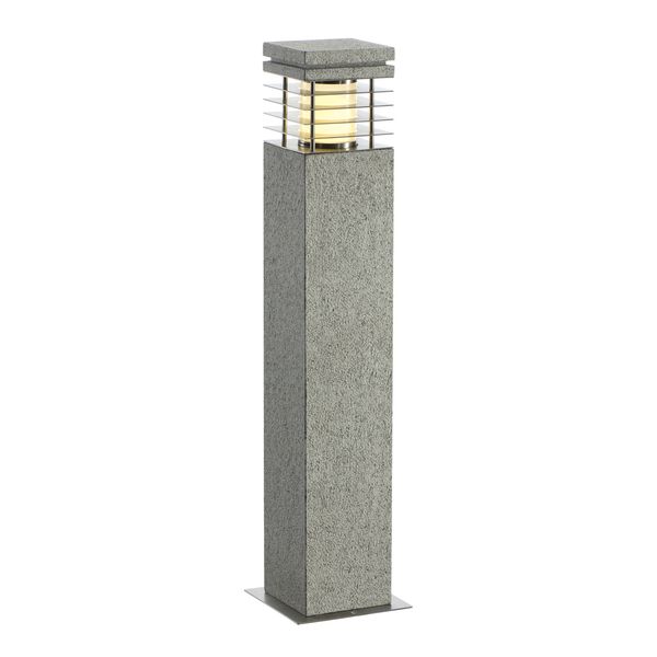 ARROCK GRANITE 70 floor lamp, E27, max. 15W, salt&pepper image 1