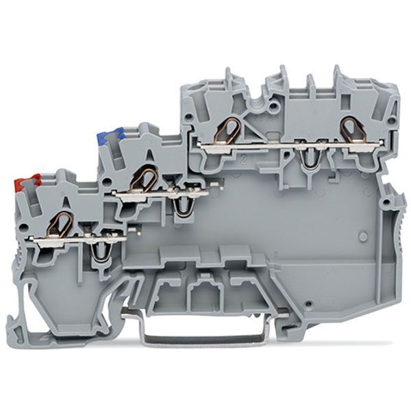 3-conductor sensor terminal block with colored conductor entries 1 mm² image 3