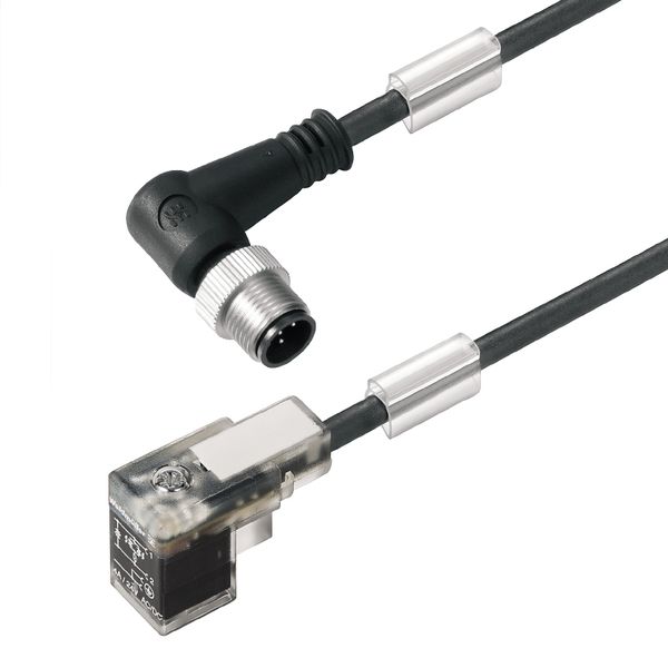 Valve cable (assembled), 90&deg; plug - valve plug, DIN design C (8 mm image 2