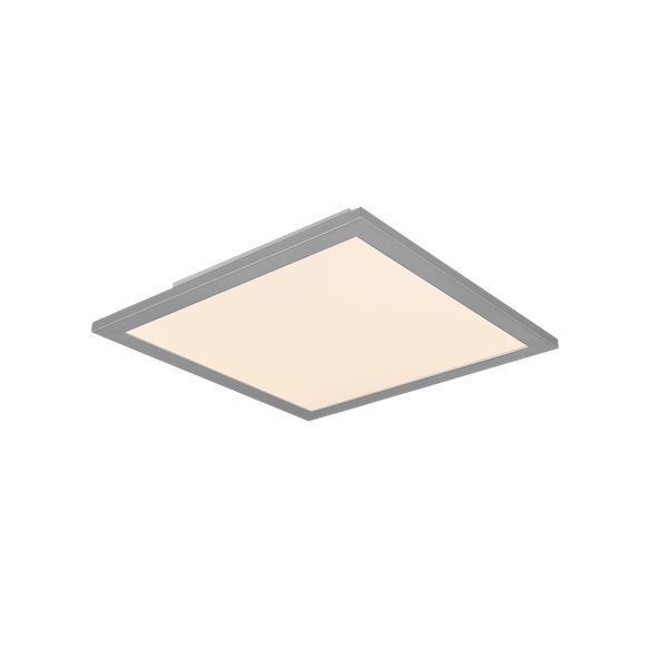 Gamma LED ceiling lamp 30x30 cm grey image 1