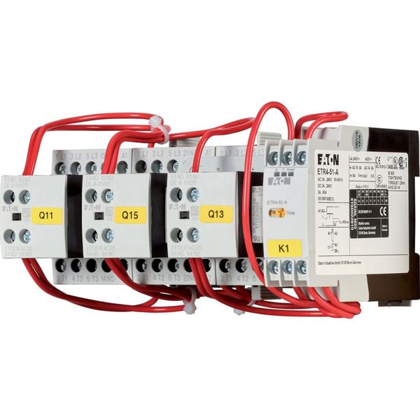 Star-delta contactor combination, 380 V 400 V: 11 kW, 24 V DC, DC operation image 16