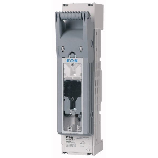 NH fuse-switch 1p flange connection M10 max. 150 mm², mounting plate, NH1 image 1