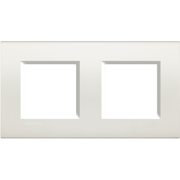 LL - COVER PLATE 2X2P 71MM WHITE image 2
