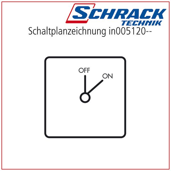 On-OFF Switch, 1 pole, 20A, for panel mounting 0-1 image 8