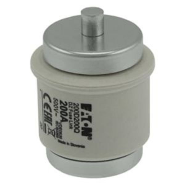 Fuse-link, low voltage, 200 A, AC 500 V, D5, 56 x 46 mm, gR, DIN, IEC, fast-acting image 5
