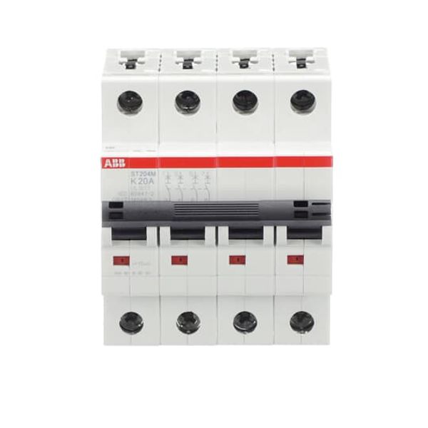 ST204M-K20 Miniature Circuit Breaker - 4P - K - 20 A image 1