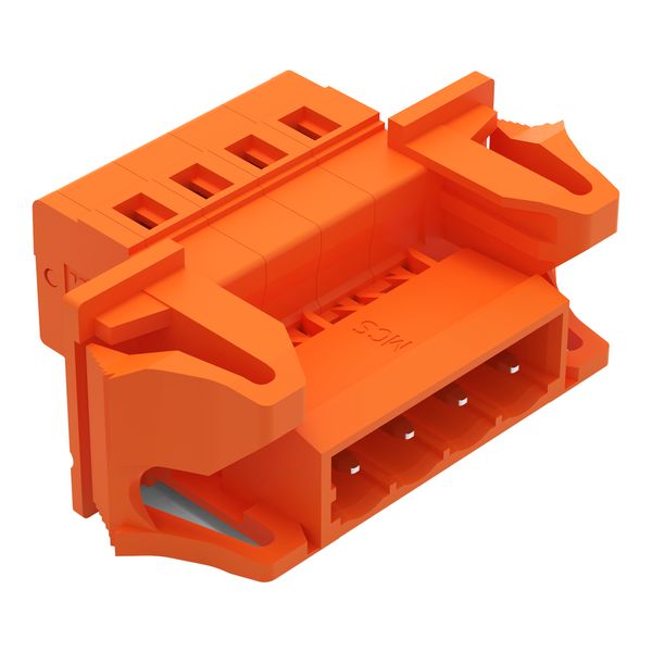 1-conductor male connector CAGE CLAMP® 2.5 mm² orange image 2