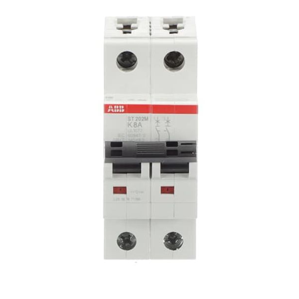ST202M-K8 Miniature Circuit Breaker - 2P - K - 8 A image 1
