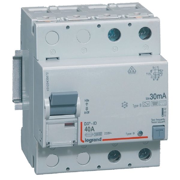 RCD DX³-ID - 2P - 230 V~ - 40 A - 30 mA - B type image 2