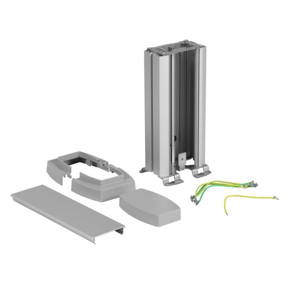 Universal mini column 1 compartment 0.3m aluminium image 2