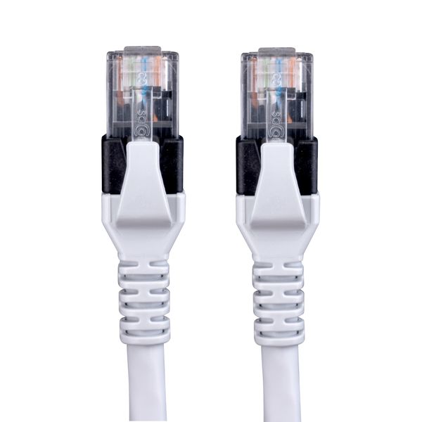 Patchcord RJ45 unshielded Cat.6a 10GB, LS0H, grey,    0.5m image 3