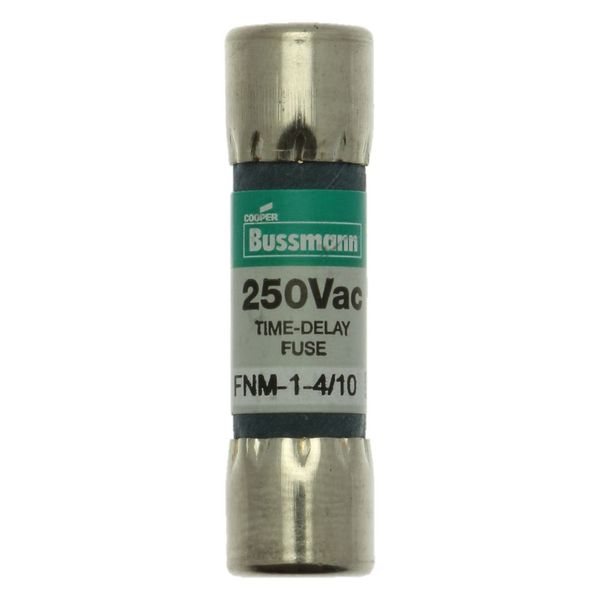 Fuse-link, low voltage, 1.4 A, AC 250 V, 10 x 38 mm, supplemental, UL, CSA, time-delay image 4