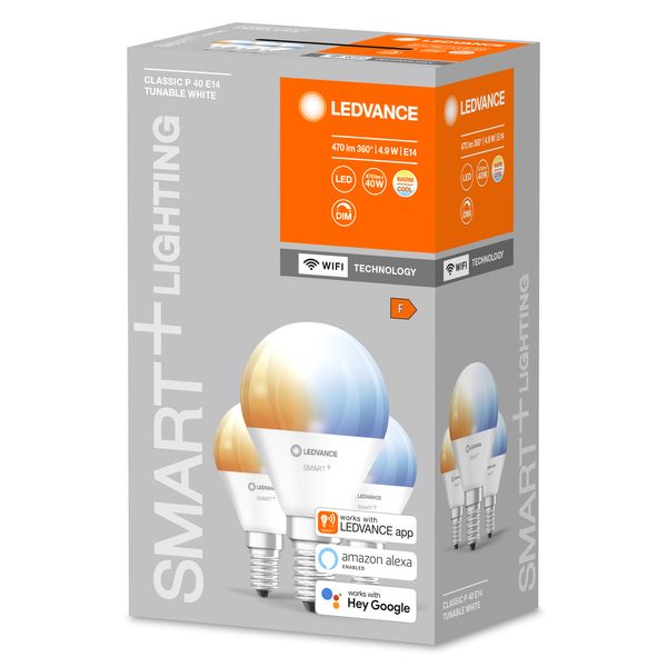 SMART+ WiFi Mini Bulb Tunable White 40 4.9 W/2700…6500 K E14 image 9