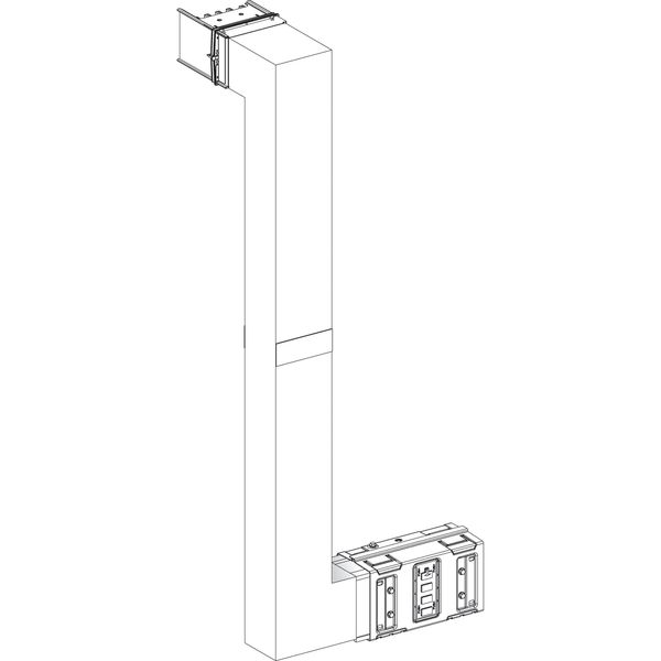 2X90° UP 300X(700-1200)X300 MTM 630A FB image 1