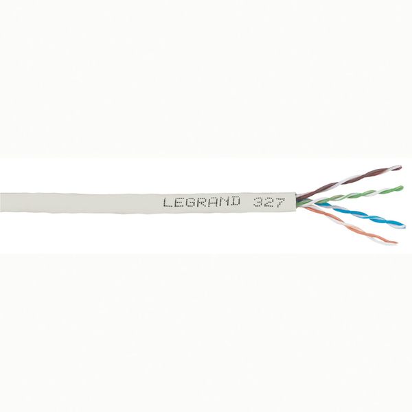 Cable category 5e U/UTP 4 pairs LSZH 500 meters image 2