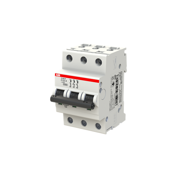 S203P-C1 Miniature Circuit Breaker - 3P - C - 1 A image 4