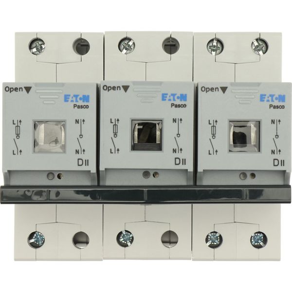 Fuse switch-disconnector, LPC, 25 A, service distribution board mounting, 3 pole, DII image 14