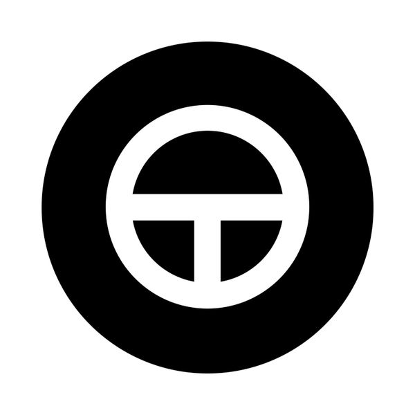 Button plate, flat black, inching symbol image 4