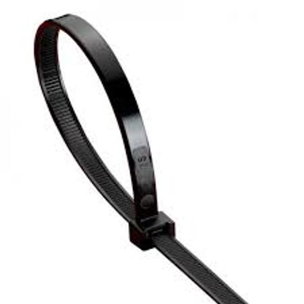 Сable ties (black) 350x3.6, 100vnt image 1