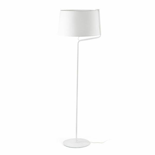 BERNI WHITE FLOOR LAMP 1 X E27 20W image 1