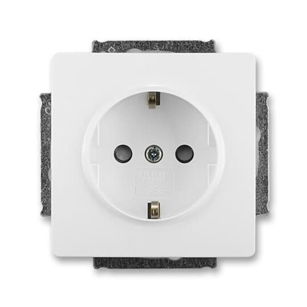 5518G-A03459 B1 Socket outlet with earthing contacts, shuttered image 1