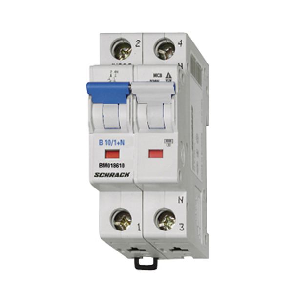 Miniature Circuit Breaker (MCB) C, 3A, 1+N, 10kA image 1